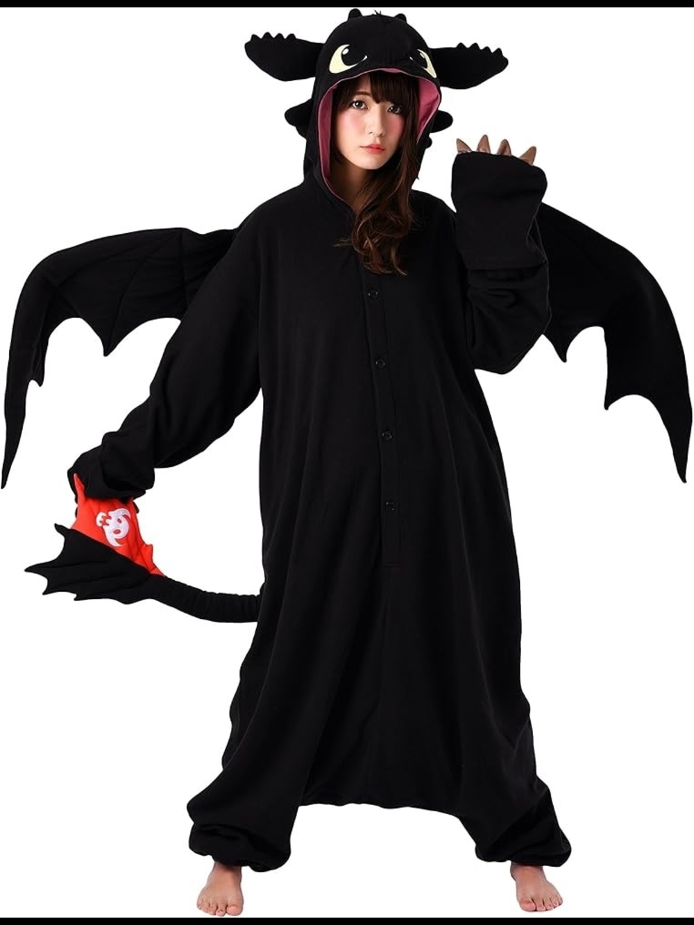 How To Train Your Dragon Onesie with Wings and Tail